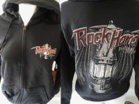 Metal Attack Merch Shop - Rock Hard Festival 2019 - ZIP Hood Grubenlampe  Pocketprint
